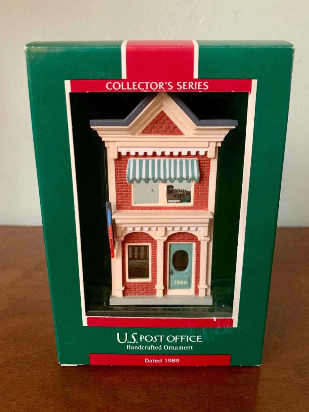 Hallmark Keepsake  U.S. Post Office 1989 #6 in Series
